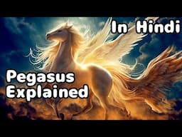 The Myth of Pegasus Explained In Hindi(Greek mythology explained)