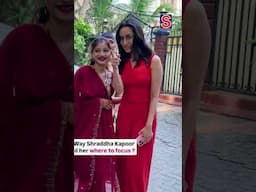 Shraddha Kapoor Rocks A  Ravishing Red Jumpsuit Like No One Else!