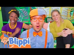 Stretching Routine with Blippi & Meekah! | Blippi Vehicles | Learning Videos for Kids