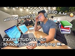 ENGINEERING FINALS CRAM: I crammed my ENTIRE COURSE in 24 HOURS | *intense* study with me vlog📚