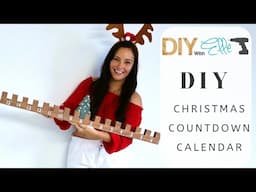 DIY with Elle - DIY Christmas Countdown Calendar