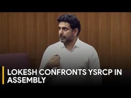 Nara Lokesh Accuses Jagan of Silence on Women Abuse, Assembly Drama Unfolds | SoSouth