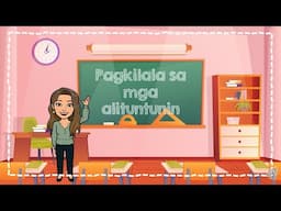 Pagkilala sa mga alituntunin | Kindergarten