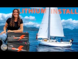 Affordable Lithium Batteries for Boats? Installing Lithium Cruising to Alaska| A&J Sailing + Li Time