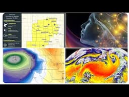 RED ALERT! Tornado Watch for TX & OK! Bombogenesis Watch for California & Oregon! + 10 wild days