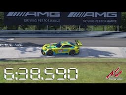 Assetto Corsa - 2023 Mercedes-AMG GT3 Evo - Nürburgring Nordschleife Lap Times - 6:38.590