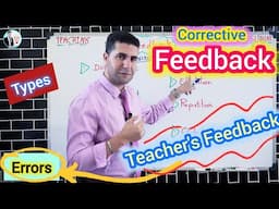 Giving Feedback to Students | 7 Strategies to Correct Students' Errors ✨️ (Corrective Feedback)