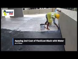 Podium Waterproofing with Flexi Coat 4 Layer in Mumbai  by Engineer Plus - #waterproofing