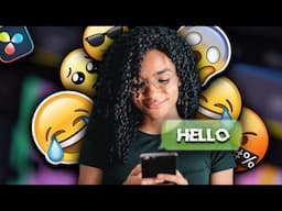 TEXT AND EMOJIS EFFECTS - Tagalog Editing Tutorial