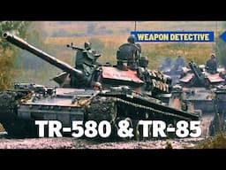 TR-580, TR-85 and TR-85M1 Bizonul tanks | Romanian Frankenstein monsters