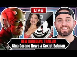 🔴NEW Daredevil Trailer Reaction! Gina Carano Fights Disney, Sexist Batman, & More! || Max's Man Cave