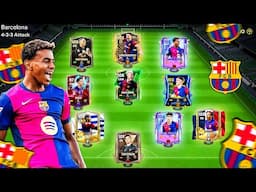 Barcelona - Best Special Squad Builder! FC Barcelona Present Squad FC Mobile 25