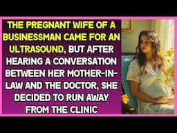 Pregnant woman came for an ultrasound & hearing a talk between her mil and doctor, she was shocked