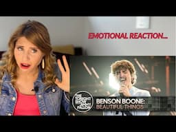 Emotional reaction by Stage presence to Benson Boon 'Beautiful Things'