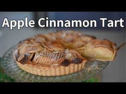 Elevate Your Holiday with THIS Homemade Apple Cinnamon Tart | Modern Twist on a Classic Tart