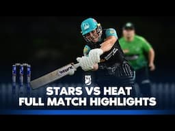 Brisbane Heat Women v Melbourne Stars Women | Full Match Highlights I 22/11/24