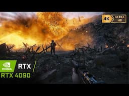 RTX 4090 Takes Battlefield 1 to the NEXT LEVEL in 4K 60FPS HDR!