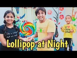 Lollipop at Night 🌙 😋 | comedy video | funny video | Prabhu Sarala lifestyle