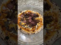 Smoked Brisket and Sausage Frozen Pizza Review #brisket #bbq #pizza