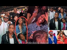 SOPHIA MOMODU REACT AFTER SEEING CHIOMA & AMANDA DAUGHTER HAILEY TOGETHER AT DAVIDO BIRTHDAY CONCERT