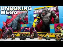 Unboxing Godzilla X Kong Mega Sized Heat Ray & Power Punching Giant Figures