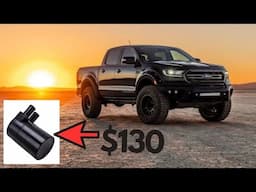 Ford Ranger Budget Catch Can Install DIY