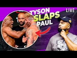 Wow Mike Tyson Slaps Jake Paul!