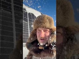 #winter ❄️#solar #diy #tips #snow #offgrid #prepper