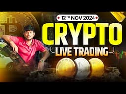 Live Trading ||  Crypto Trading | BTC , ETH and Altcoins | 15 Nov - #btc #xauusd |