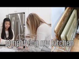 Simplifying My Kitchen | organization, elimination of trouble spots | simple joy filled living