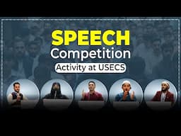 Speech Competition at USECS 2024 | Top Public Speaking Tips for Speech Competitions