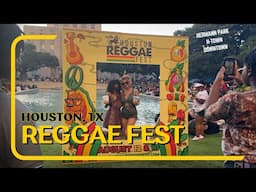 Explore the Reggae Festival Scene in Downtown Houston | Hermann Park H-town | Day 1