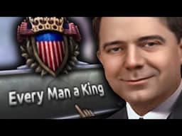 Making Every Man A KING In Hearts Of Iron 4's Weirdest mod