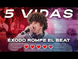 ÉXODO LIRICAL ROMPE  EL BEAT | 5 VIDAS | Red Bull Batalla