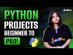 Top Python Projects from Beginners to Advanced | Python Tutorial | Intellipaat