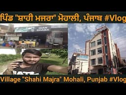 Shahi Majra | Village in SAS Nagar Mohali, Punjab | Full Review Video | Vlog