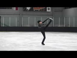 Ethan Lee | Intermediate Men Free Skate | 2025 Midwestern Sectional Singles Final