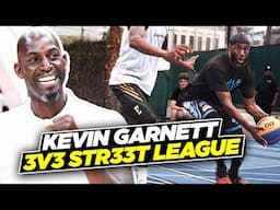 Kevin Garnett's 3v3 Str33t League Was Absolutely CRAZY!