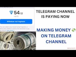 YADDA AKE SAMUN KUDI A TELEGRAM/MAKE MONEY ON TELEGRAM #telegram #monetization #paid #idrisstechfx