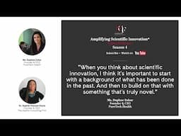 Amplifying Scientific Innovation® Video Podcast with Daphne Zohar, Founder & CEO, PureTech Health