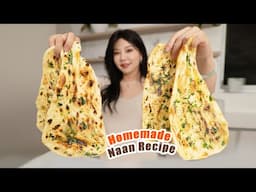 Homemade Naan Recipe完美复刻印度烤馕，超简单家庭版做法