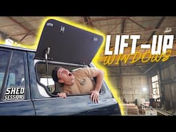 80 Series Landcruiser Lift-up Windows - Easier Cargo Access