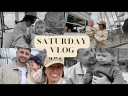 Spend a Saturday with Us - Family of 4 Vlog! Morning Walks, Cleaning, Unboxing | Carys Harding