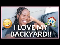 DECORATE WITH ME | Shopping at IKEA + Decorating My Backyard!!!