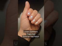 shimmer nails duo chrome #shirts #youtubeshorts #shimmernails