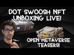 Dot Swoosh NIKE UNBOXING Live! NFT Open metaverse EXCLUSIVE concept previews