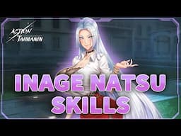 Action Taimanin | Inage Natsu skills showcase!