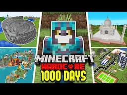 I Survived 1000 Days in Hardcore Minecraft [FULL MOVIE]