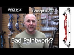 Hoyt Concept X 2025 | Bad Paintwork?