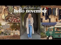 hello november: christmas shopping, cosy pubs & country walks 🌲